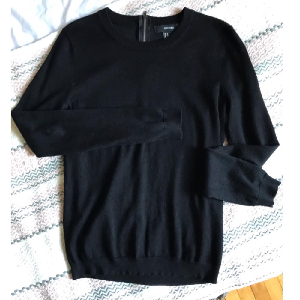 Forever 21 black sweater
